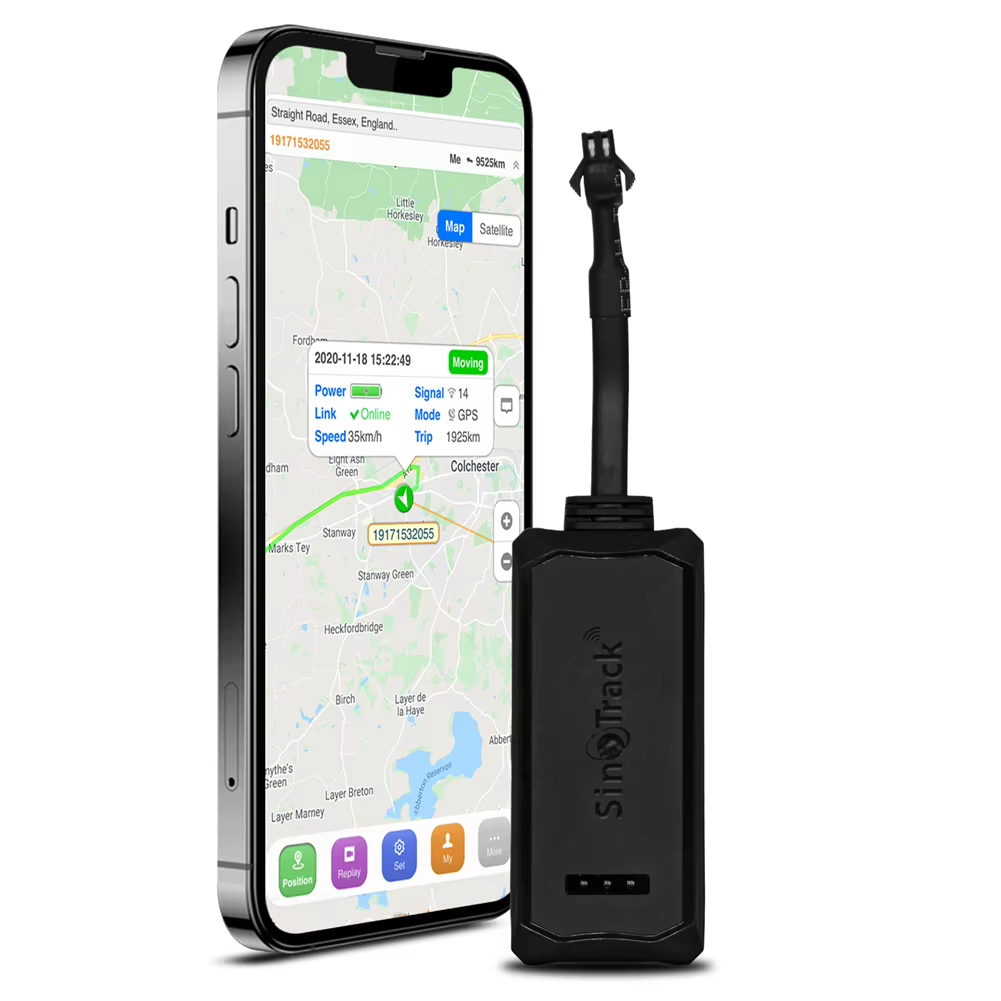 Mini traceur GPS pour moto et voiture ST-900 en temps réel . Avec application gratuite